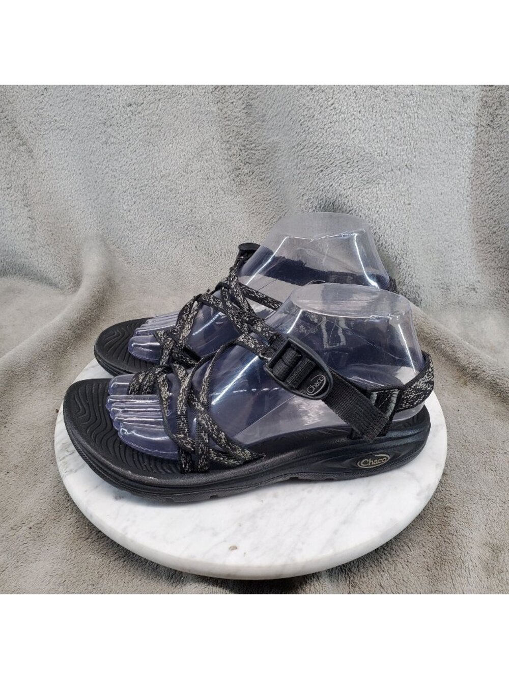 Chaco Shoes Womens Size 8 Black Synthetic Z/Volv X2 Gorpcore Sandals *Read*